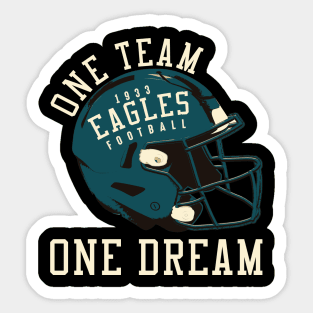 One Team One Dream Sticker